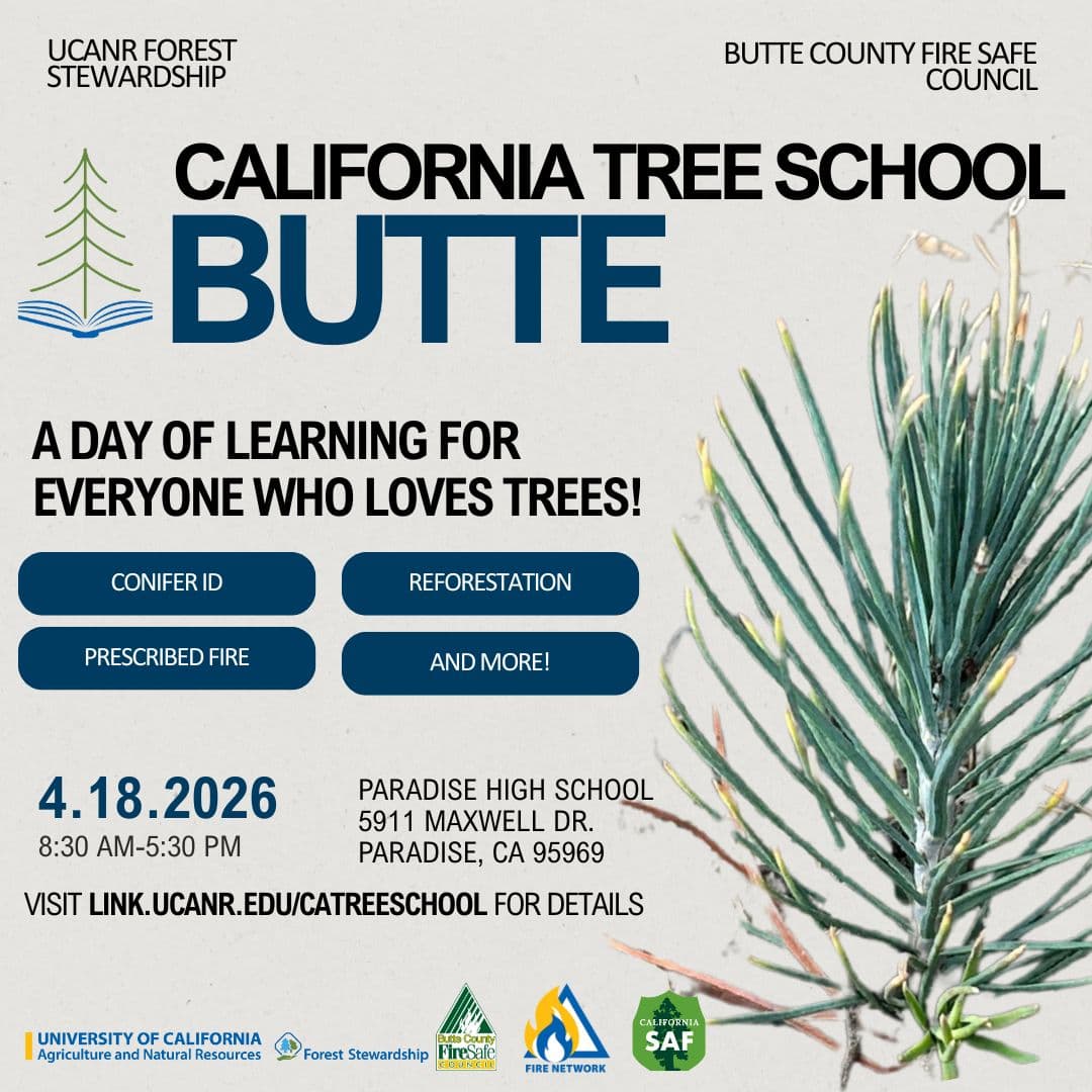 Tree School 2026 — Butte County Session