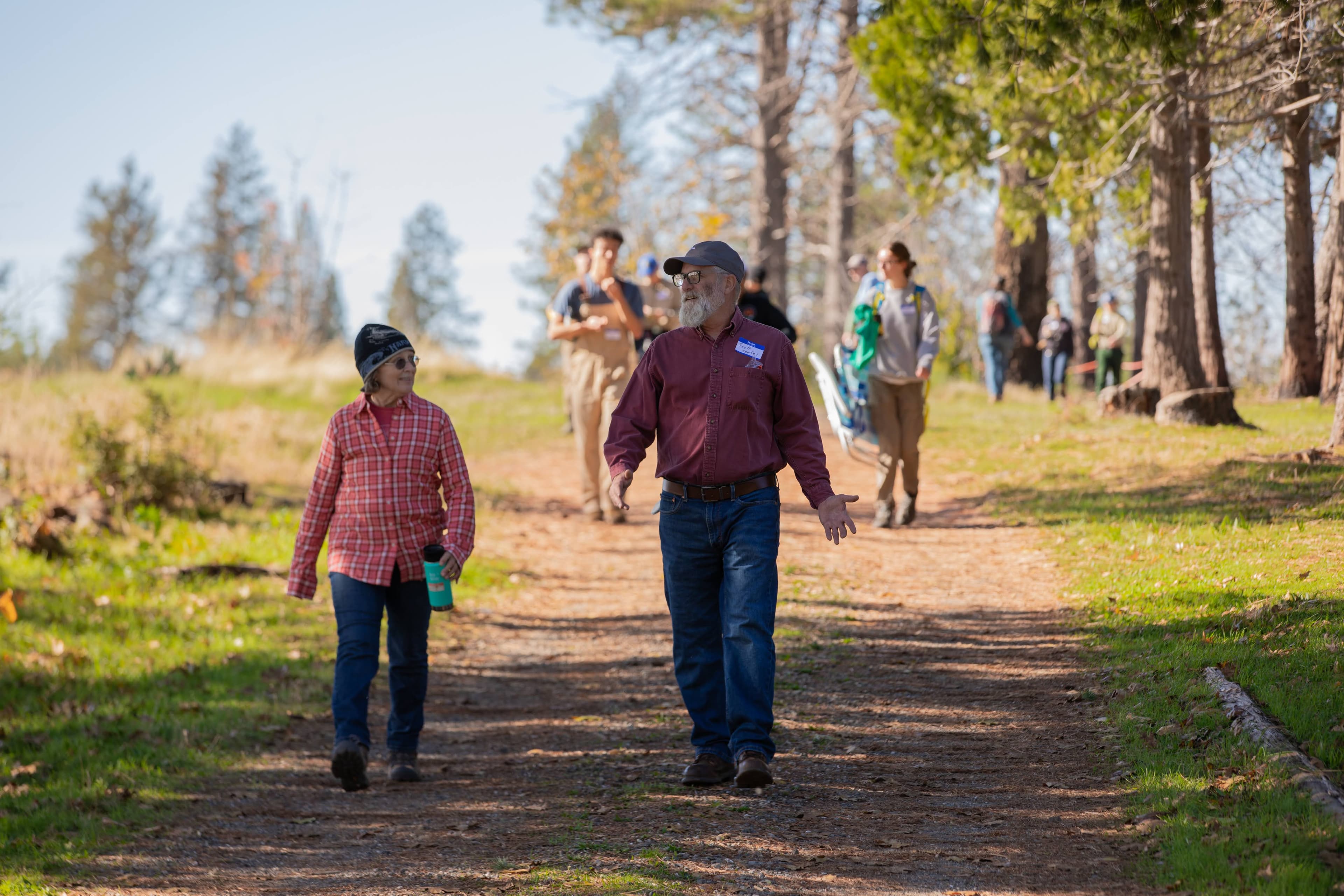 Community wildfire safety event