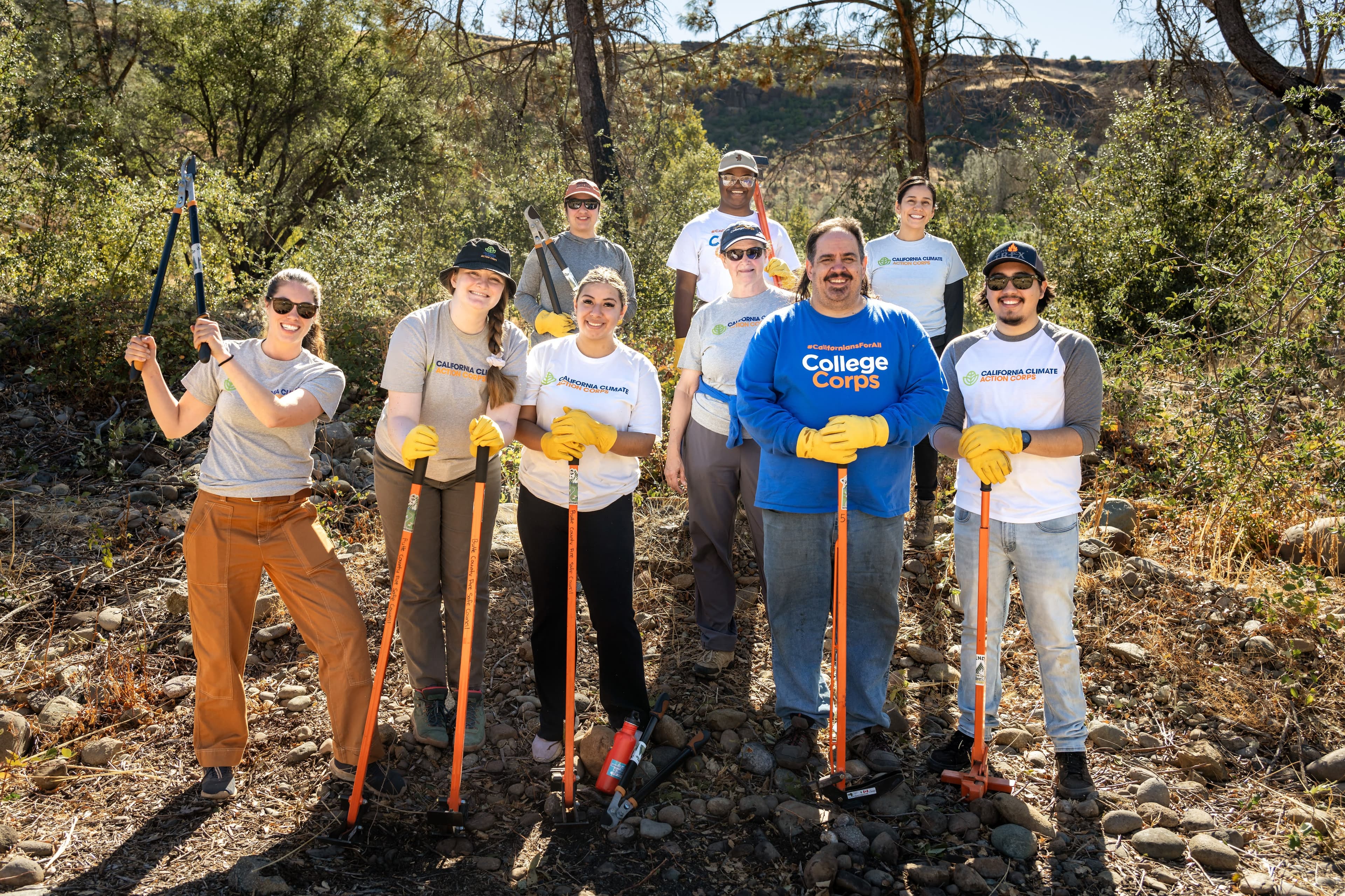 BCFSC volunteers working