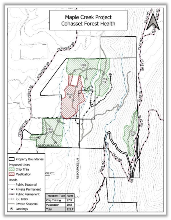 Press Release: Maple Creek Fuels Reduction Project - Buttefiresafe.net